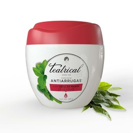 TEATRICAL - Crema Facial Antiarrugas. Con clulas madre de t verde. Tarro con 400g