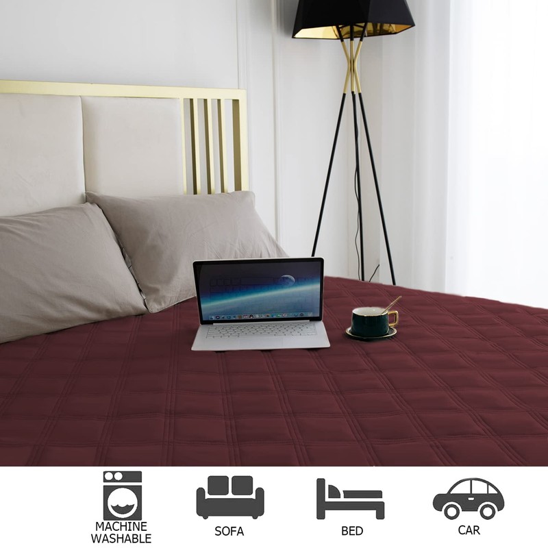 Ameritex Waterproof Dog Bed Cover Pet Blanket with Anti-Slip Back
