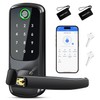 Keypad Smart Door Lock with Handle,Keyless Entry Digital Lock for
