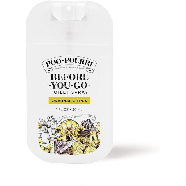 Poo-Pourri Before-You-Go Toilet Spray, Original Citrus, 1 Fl Oz Pocket