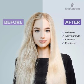 Set de champú y acondicionador de biotina InstaSkincare para el crecimiento del cabello 16 OZ