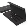 Magiware Classic 3PCS Ceramic Knife Set with Cover, Super Sharp