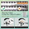 VYRILA Self-Adhesive Lash Cluster, Pre-Glued Clusters, Pop-On Faux Eyelashes, 3D