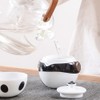 Sizikato Tea for One Teapot and Cup Set, Cute Panda
