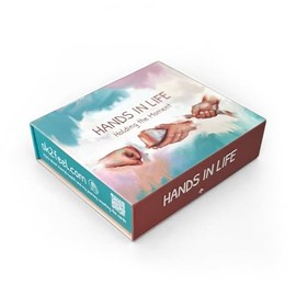 Hands in Life - Tarta de tarjeta de terapia con dados. Tarjetas ilustradas para uso personal y ajustes terapéuticos,