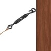 Antrader M4 Hook and Eye Turnbuckle,4Pcs M4 Stainless Steel 304