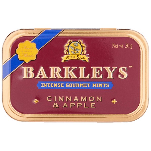 Barkleys Gourmet Mints Cinnamon & Apple 50 g Pack of 6
