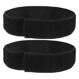 TIXIPEM Boot Straps for Cowboy Boots [2PCS] - Cycling Safety Bind Pant Bands Use for Cycling & Jogging, & Camping - [Black-19.7 x 1.5IN] Adjustable Elastic Bike Ankle Leg Straps