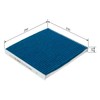 Bosch A8569 Cabin Air Filter + Pro Antibacterial, Effective Against