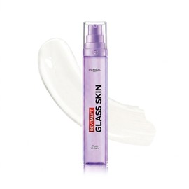 L'Oréal Paris Fluido Idratante Revitalift Filler Glass Skin, Idratazione Intensa, Effetto Glass Skin, Pelle Luminosa, Rimpolpata e Rughe Ridotte, Con Acido Ialuronico, Vitamine B3 e B5, 50ml