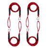 4-Pack Boat Bungee Dock Line for Temporary Boat Docking,– 4FT