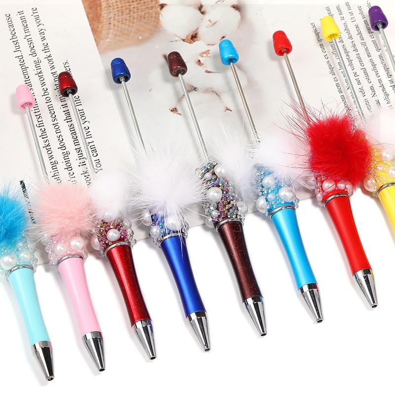 【P286】Moon bubble bead chain granulated sugar design DIY pen:_SL452
