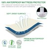 Twin XL Mattress Protector Waterproof College Dorm Room Bed Cover