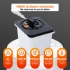 amocane Sauna Steamer Pot, 4L 1400W Portable Steam Generator Spa