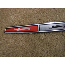 Ford New Repro. 1967 Galaxie 500 Trunk Ornament Emblem Foil Insert XL LTD