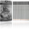 Artist Quality Fine Art Drawing & Sketching Pencils (H-14B), 24