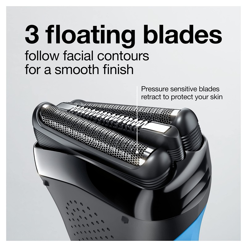 Braun Electric Razor for Men, Series 3 310s Electric Foil