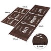 Carvapet 2 Piece Kitchen Rug Set Non-Slip Backing Mat Throw