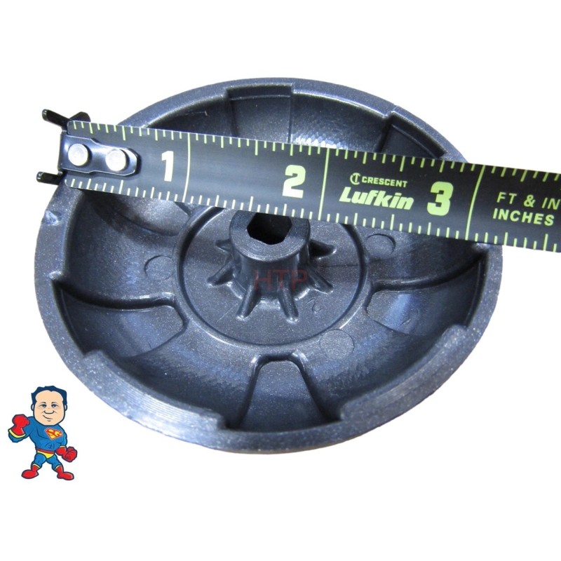 American Spa Parts Air Control Valve, 3 1/4" Wide 6