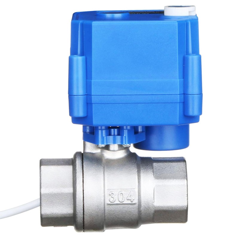 Motorized Ball Valve- 3/4" Stainless Steel Electrical Ball Valve with