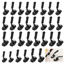 30‑Piece Universal Zipper Repair Kit with Small, Medium & Large Zipper Slider Replacement Heads and Replacement Pulls for Jackets, Luggage, Bags, Backpacks—No Sewing Required