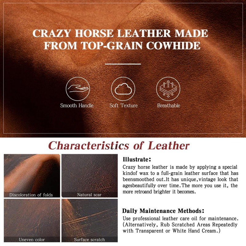 LIONCHIEF Genuine Leather Multitool Sheath for Belt, EDC Pocket Organizer