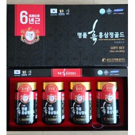 Premium 6-Year-Old Black Red Ginseng Extract Gold