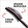 Maybelline New York Sensational Eyelash Mascara, Volumising, Fan Effect on