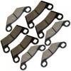 Caltric Front And Rear Brake Pads for Polaris RZR 800
