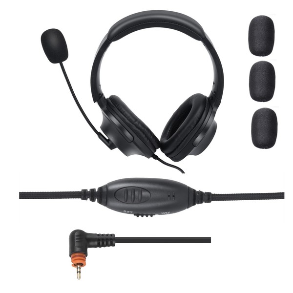 stdgove Over Ear Earpiece Noise Canceling Construction Work Headset with
