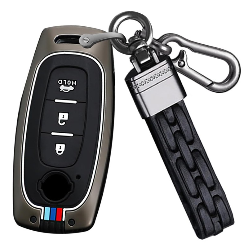 KUNIO Car Key Case Fits Nissan X-Trail Qashqai J12 Altima