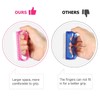 Larbois Handle Grip Nail Brush, Hand Fingernail Brush Cleaner Scrubbing
