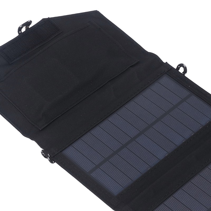 Solar Panel 15W 5V Dual USB Output Portable Folding Solar