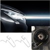 10pcs Car Headlight Headlamp Bulb Retaining Spring Clip Clamp Holder