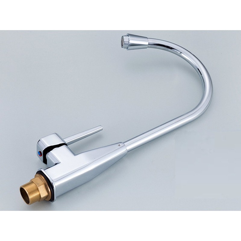 Life System SK84 Kitchen Lavatory Antique Mixing Faucet Gooseneck Swan