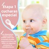 LEIDSANY Cucharas para bebe, cucharas de silicio para dietas de
