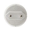 Inotech Adaptor with Socket Adapter M 6A, F, 16A, White