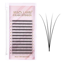 Premade Fans Eyelash Extensions Fan Volume Eyelashes Russian Volume Eyelashes Finished Fan Eyelashes Clutch Eyelashes for Eyelash Extension(4D-0.07C-(9-16mm) mix)