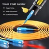 Visual Fault Locator,100-120KM Fiber Optic Cable Tester Meter, VFL Red
