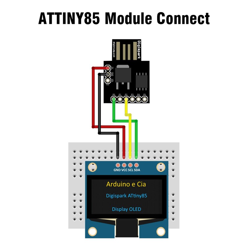 ATTINY85 Digispark Kickstarter RUIZHI 5 Pieces Attiny85 Micro USB Development
