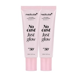 Medicube Collagen Glow Sun Cream 50ml x 2 / 메디큐브 콜라겐 글로우 선크림 50ml x 2개