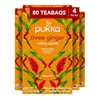 Pukka Three Ginger Organic Herbal Tea, Digestion-Aiding Infusion With Ginger,