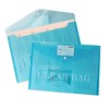 MAXI Clear Bag with Name Card - Blue