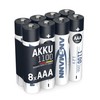 Ansmann AAA Rechargeable Batteries 1100mAh high-Capacity high-Rate Rechargeable NiMH AAA