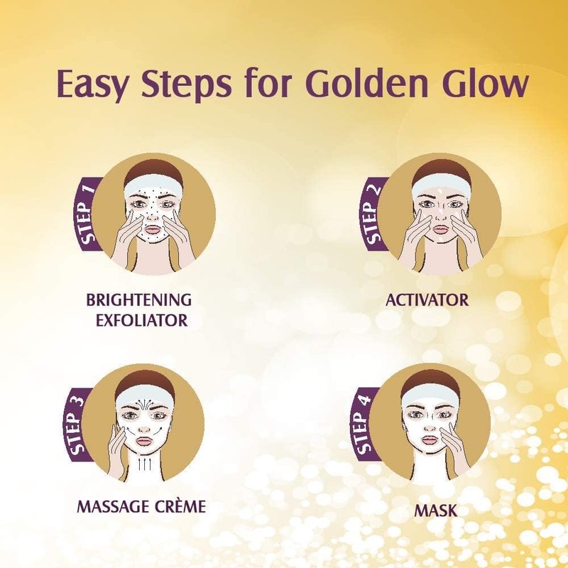 Lotus Herbals Radiant Gold Facial Kit For Instant Glow With