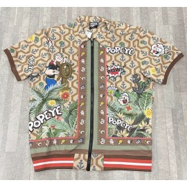 Reason NWT Reason Clothing Popeye Short Sleeve Track Jacket Size:XL