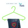 DIVCHI 40 Pack Children's Hanger Plastic Tubular Kids Hangers Non