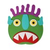 Go Away Big Green Monster Felt Hand Puppet, Detachable Eyes,