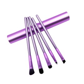 Healeved 5pcs Quality Makeup Brush Set Eyeshadow Brushes Long Handles Comfortable to Hold for Women Girls