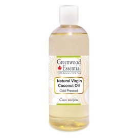 Greenwood Essential Greenwood Essential Natural Virgin Coconut Oil (Cocos nucifera) Cold Pressed 200ml (6.76 oz)